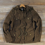 Snowy Forecast Coat: Alternate View #1