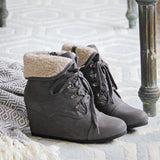 Winter Maiden Booties: Alternate View #1