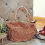 Winter Peach Tote: Alternate View #4