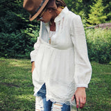 Winter Solstice Blouse: Alternate View #1