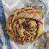 Wolf Creek Scarf in Mustard: Alternate View #1