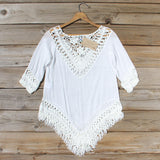 Woven Whites Tunic: Alternate View #4