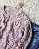Xoxo Sweater in Mauve: Alternate View #2