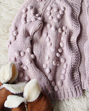 Xoxo Sweater in Mauve: Alternate View #3