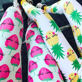 Strawberry Stretch Yoga Pants: Alternate View #6