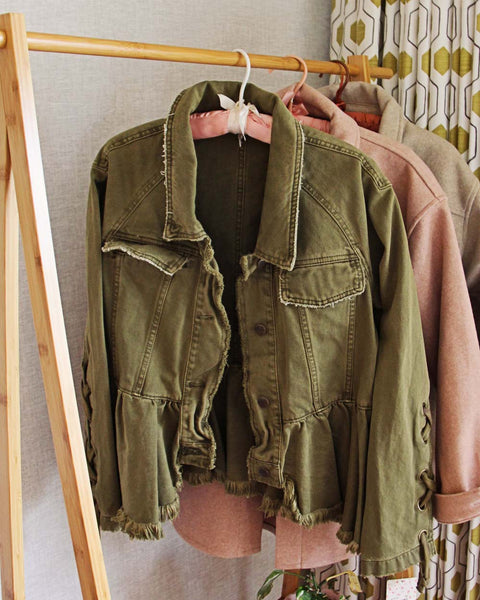 Free People Military Jacket: Featured Product Image