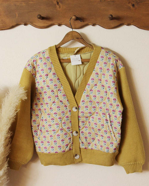 Dandelion Quilted Sweater: Featured Product Image