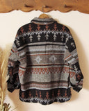 Bozeman Cozy Jacket in Rust: Alternate View #6