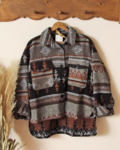 Bozeman Cozy Jacket in Rust