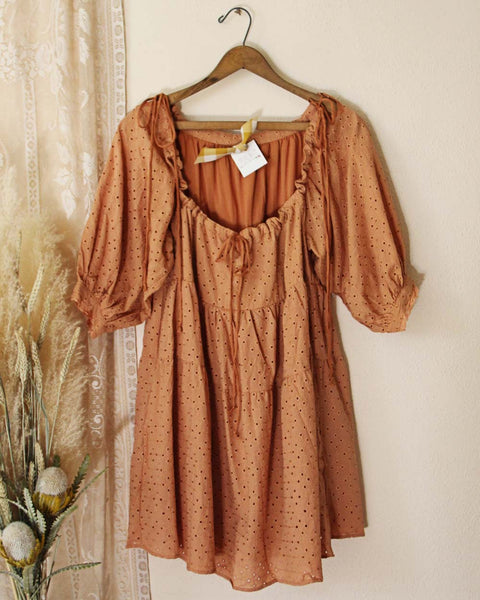 Eyelet Cotton Dress: Featured Product Image