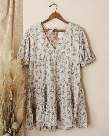 Cottage Garden Cotton Dress