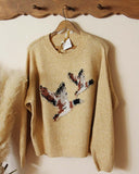 Cozy Ducks Sweater in Wheat: Alternate View #5