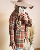 Rusted Cozy Plaid: Alternate View #1