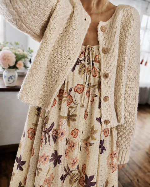Delphine French Cotton Dress: Featured Product Image