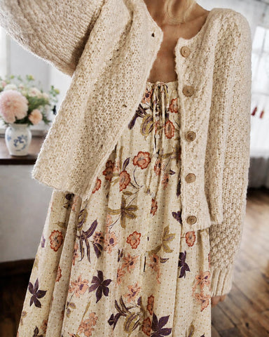Delphine French Cotton Dress