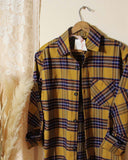 Dried Leaves Cozy Plaid Shirt: Alternate View #7