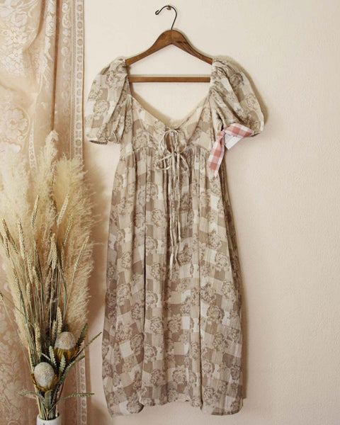 English Floral Cotton Dress: Featured Product Image