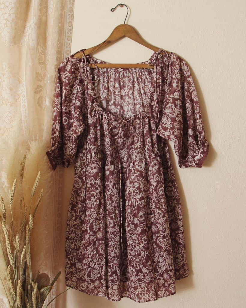 French Autumn Dress, 100% Cotton & Organic Dresses from Spool 72 French Autumn Dress, 100% Cotton & Organic Dresses from Spool 72