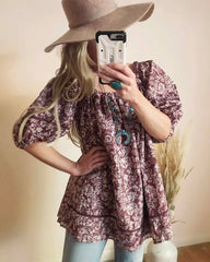 French Autumn Tunic