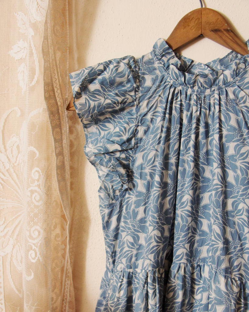 French Blue Cotton Dress, 100% Cotton & Organic Dresses from Spool 72. | Spool No.72 French Blue Cotton Dress, 100% Cotton & Organic Dresses from Spool 72. | Spool No.72
