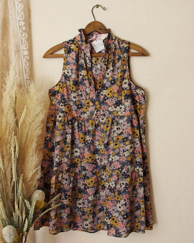 French Daisy Cotton Dress