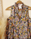 French Daisy Cotton Dress: Alternate View #2