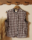 Gingham & Ruffles Vest: Alternate View #6