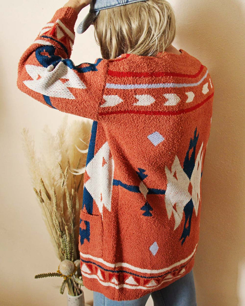 WW Kids Desert Morning Aztec Sweater – W Western Texas