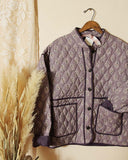 Lavender Cottage Quilt Jacket: Alternate View #3