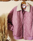 Lavender Quilted Jacket: Alternate View #3