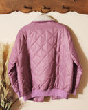 Lavender Quilted Jacket: Alternate View #6