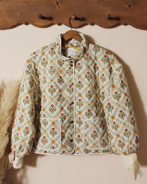Marigold Quilt Coat: Featured Product Image