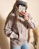 Mineral Dye Sweatshirt in Taupe: Alternate View #2