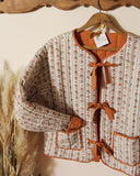 Orange Berry Quilt Coat: Alternate View #3