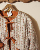 Orange Berry Quilt Coat: Alternate View #6