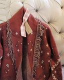 Paisley Blanket Sweater in Red Rocks: Alternate View #5