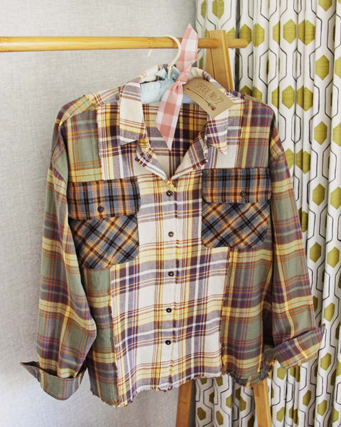 Quilt & Plaid Shirt: Featured Product Image