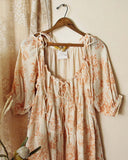 Rose Melon Cotton Dress: Alternate View #3