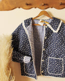 Gingham Cottage Quilt Coat: Alternate View #4