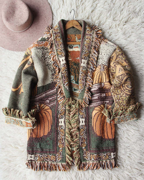 Vintage Autumn Fringe Coat: Featured Product Image