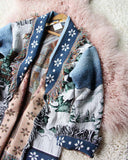 Vintage Winter Blanket Coat: Alternate View #2