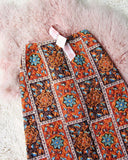 Vintage Quilted Maxi Skirt: Alternate View #2