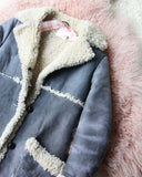 Vintage Shearling Coat: Alternate View #2