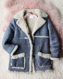 Vintage Shearling Coat: Alternate View #1