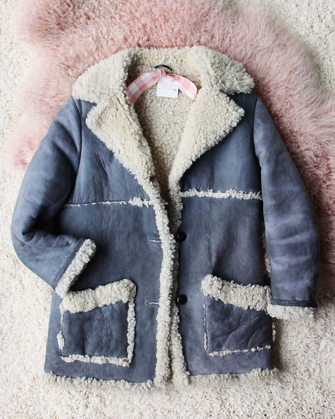 Vintage Shearling Coat: Featured Product Image