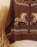Wild Horses Knit Sweater: Alternate View #4