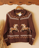 Wild Horses Knit Sweater: Alternate View #1