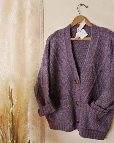 Winter Lavender Sweater