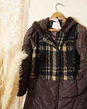 Sweet Plaid Puffer Coat: Alternate View #4