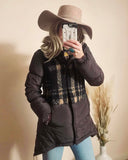 Sweet Plaid Puffer Coat: Alternate View #6